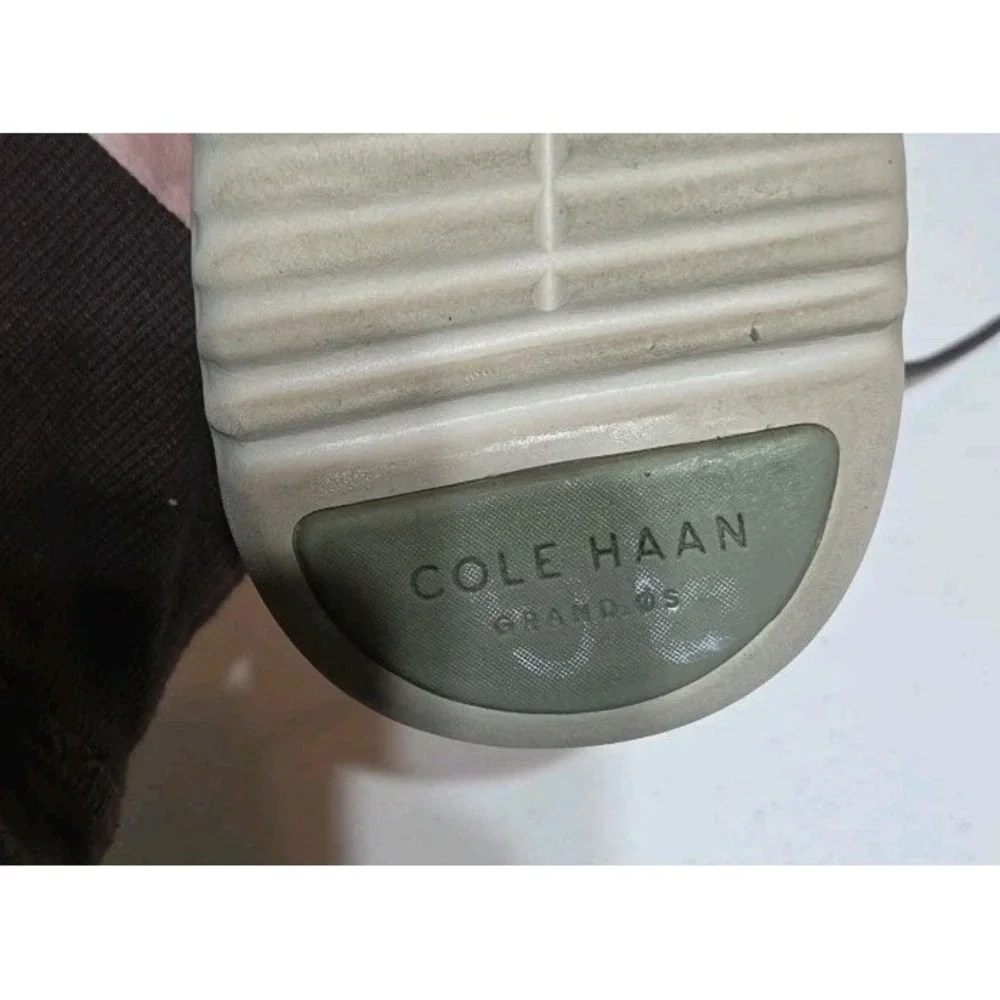 Cole Haan Mens Gray Lace-Up Dress Formal Oxfords Shoes 9 Medium C35109